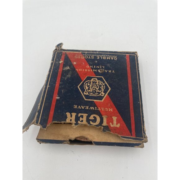 Vintage Tiger Multiweave Transmission Lining By Gamble Stores Ford Car - Picture 2 of 8
